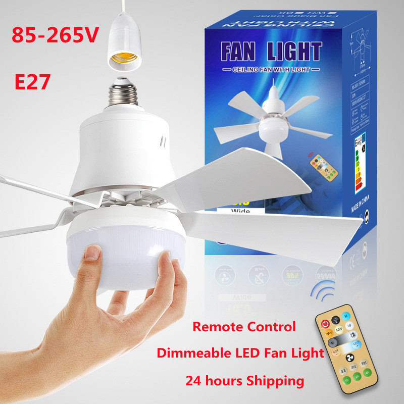 Ceiling Fan Led 3 Blade Modern - Ventilatore a led per uso domestico
