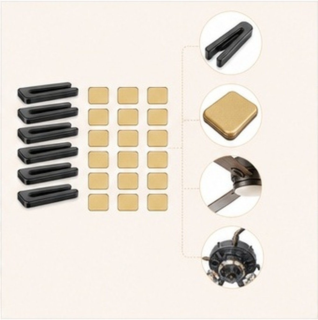 Ceiling Fan Blade Balancing Kit - 6 set di kit di bilanciamento