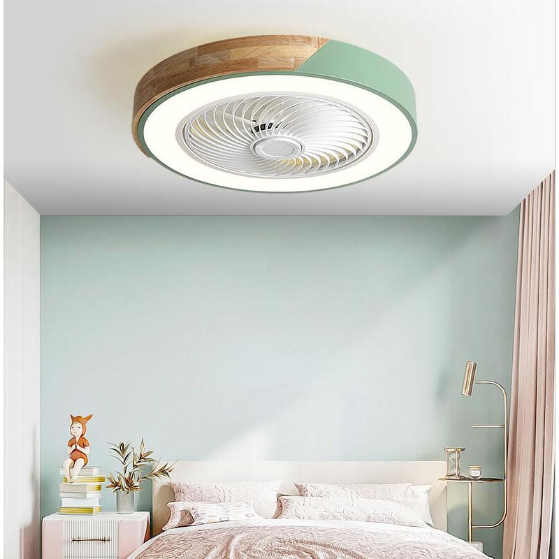 Ceiling Fan With Remote Control Reversible - Ventilatore da soffitto da 52 cm