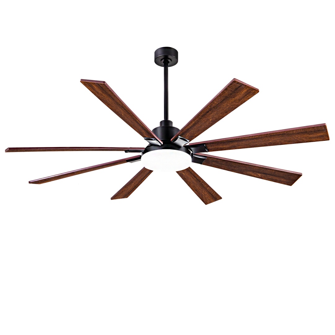 Smart Ceiling Fan With Light Remote - Ventilatore da Soffitto da 72 Pollici