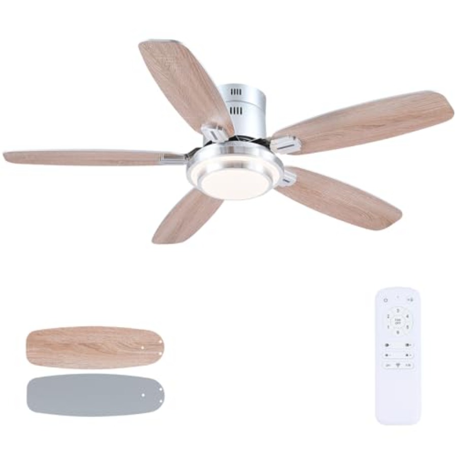 Ceiling Fan Low Profile Flush Mount - Ventilatori da soffitto a basso profilo