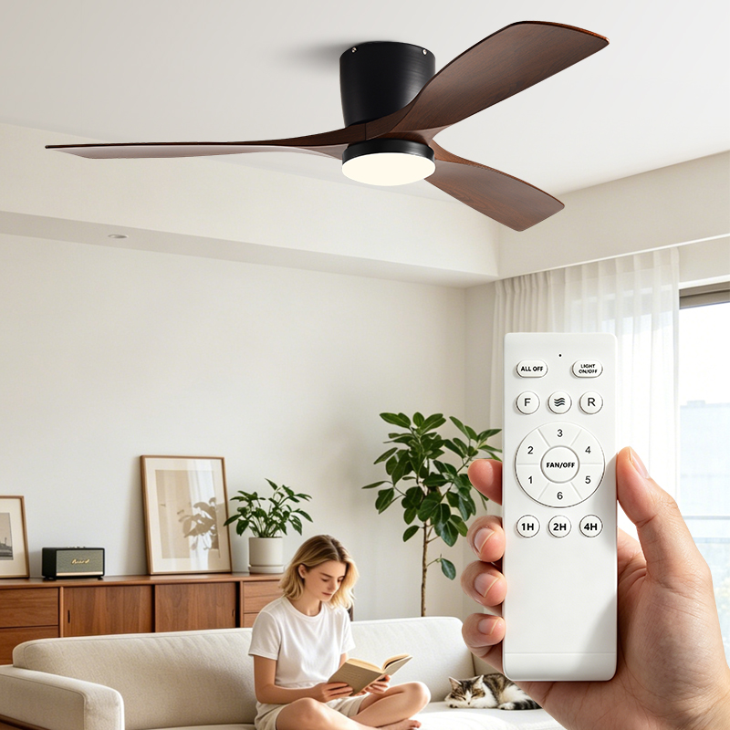 Ceiling Fan Dc Motor 52 Inch - Ventilatore da soffitto a basso profilo