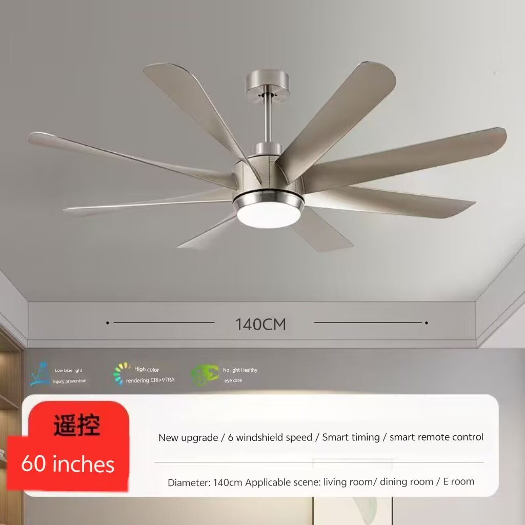 Ceiling Fan 60 Inch Industrial - Lampada ventilatore potente da 60 pollici,
