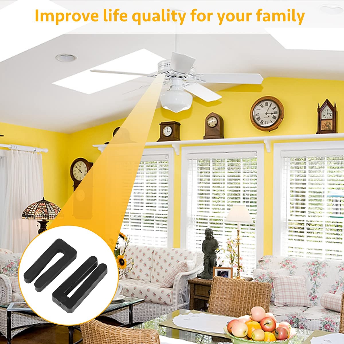 Ceiling Fan Blade Balancing Kit - Kit di Bilanciamento per Pale di