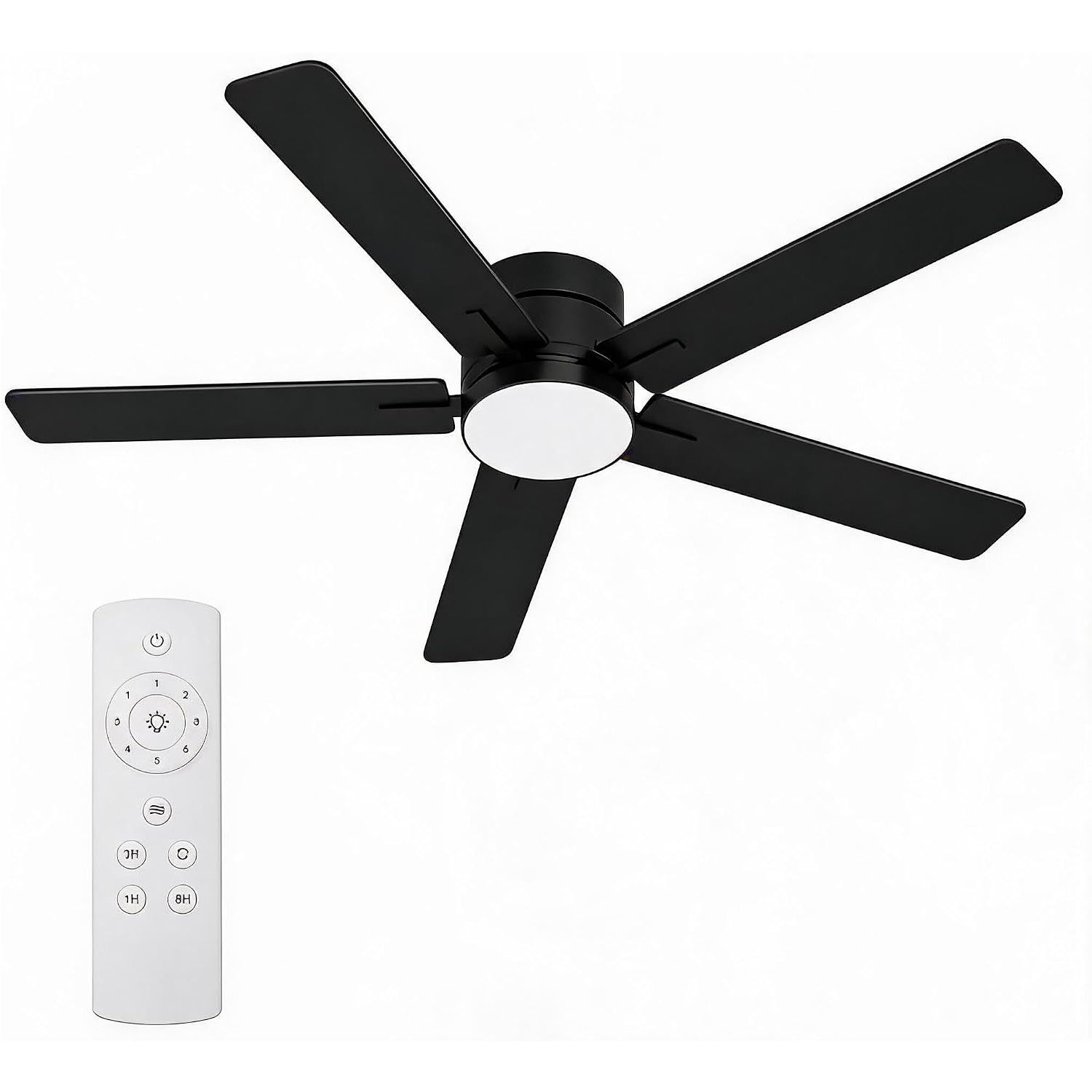 Ceiling Fan Low Profile Flush Mount - Ventilatore da soffitto a basso profilo
