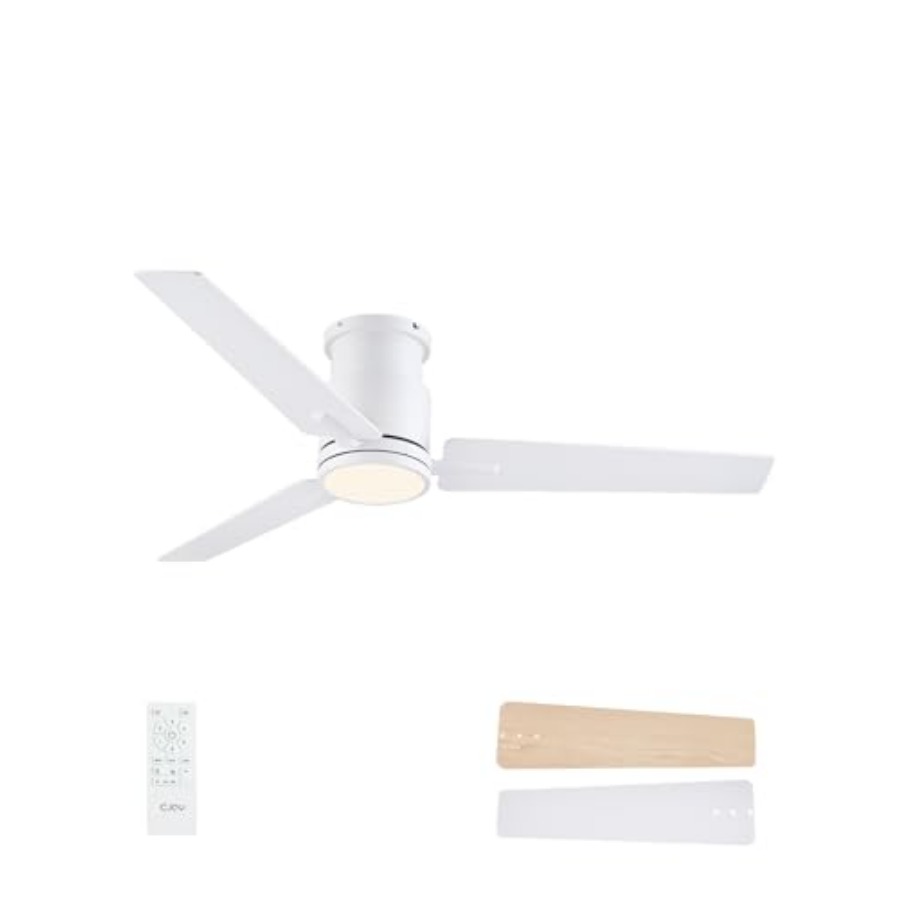 Ventilatori da soffitto con lu - Ceiling Fan Low Profile Flush Mount recensione e prezzo