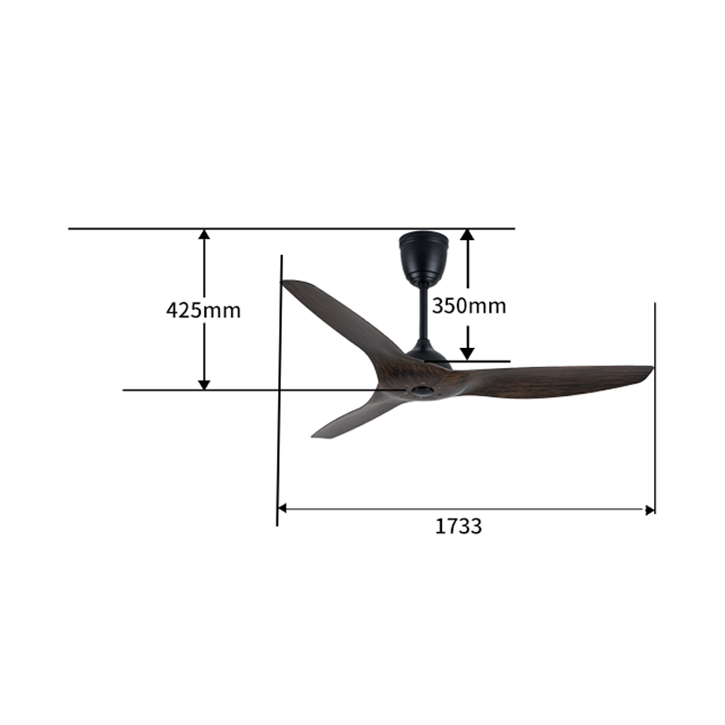 Potente Ventilatore da Soffitt - Ceiling Fan Dc Motor 52 Inch recensione e prezzo