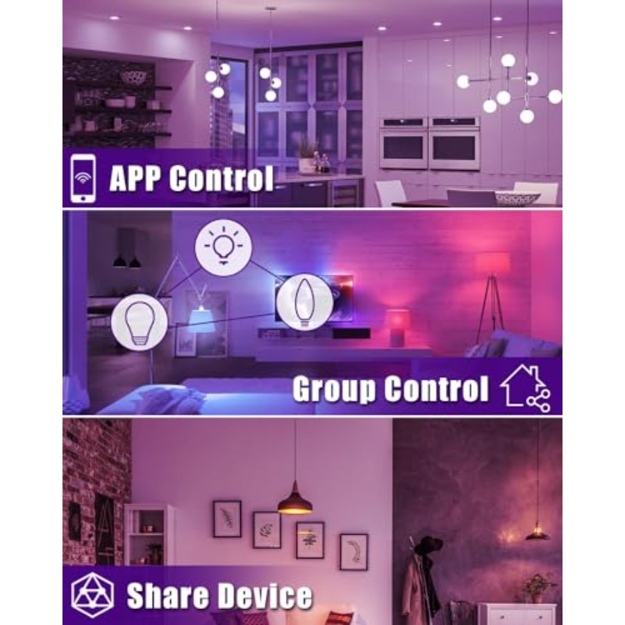 Lampadine Intelligenti, Lampad - Smart Ceiling Fan Alexa Wifi recensione e prezzo