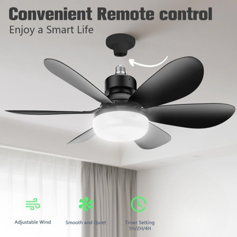 Ventilatore da soffitto da 30  - Ceiling Fan With Remote Control Reversible recensione e prezzo