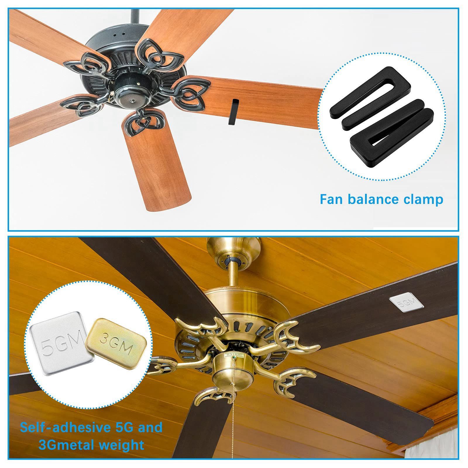 Qualità 6 set di kit di bilanc - Ceiling Fan Blade Balancing Kit recensione e prezzo