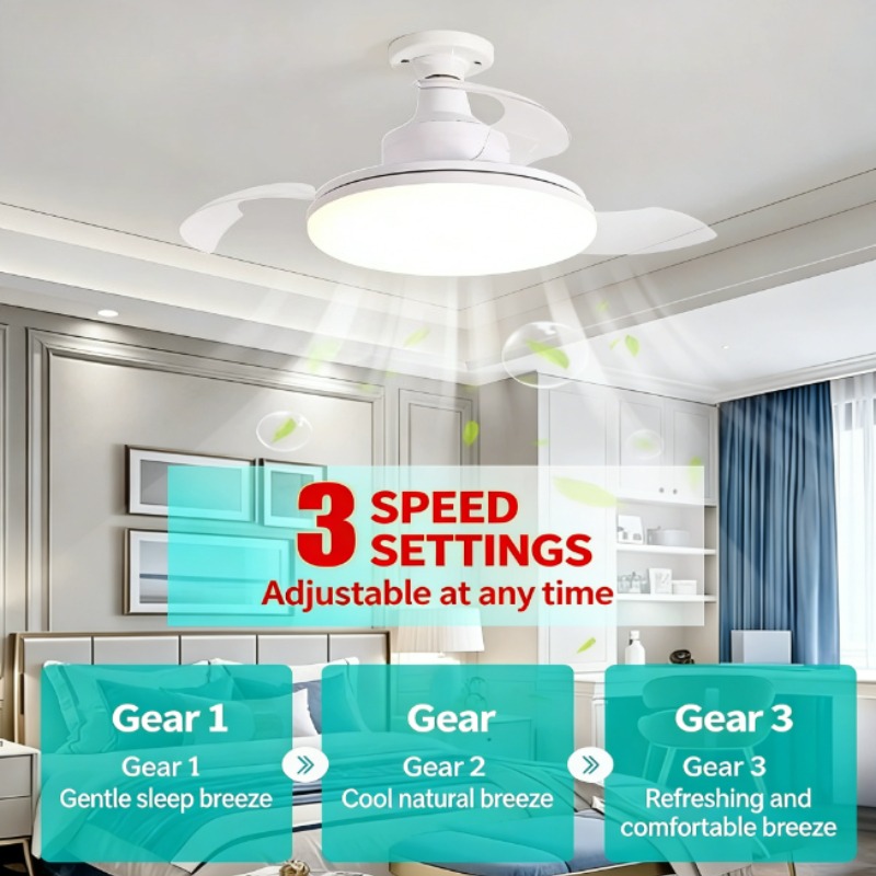 Nuovo Ventilatore da Soffitto  - Ceiling Fan Led 3 Blade Modern recensione e prezzo