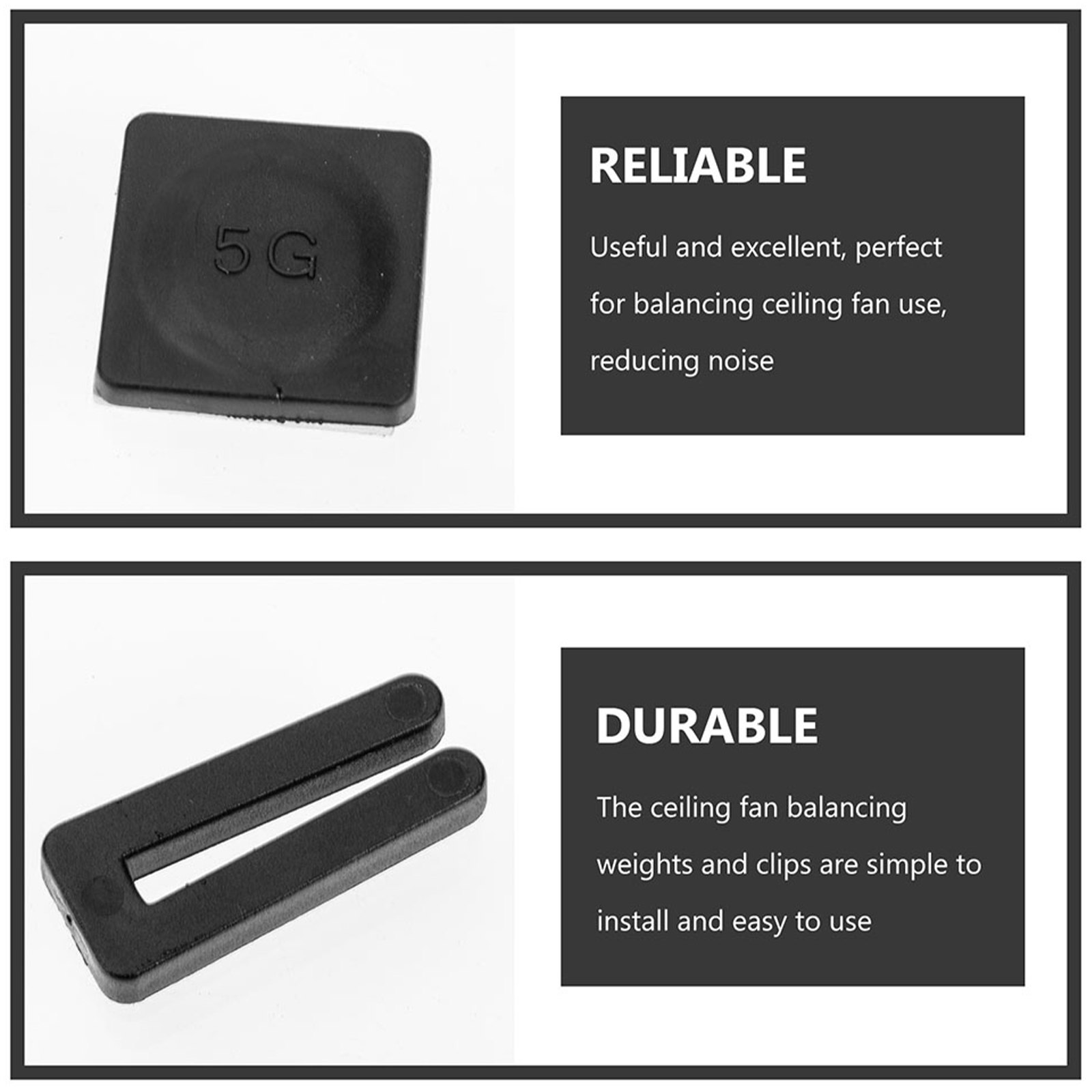 5 set di kit per l'equilibratu - Ceiling Fan Blade Balancing Kit recensione e prezzo