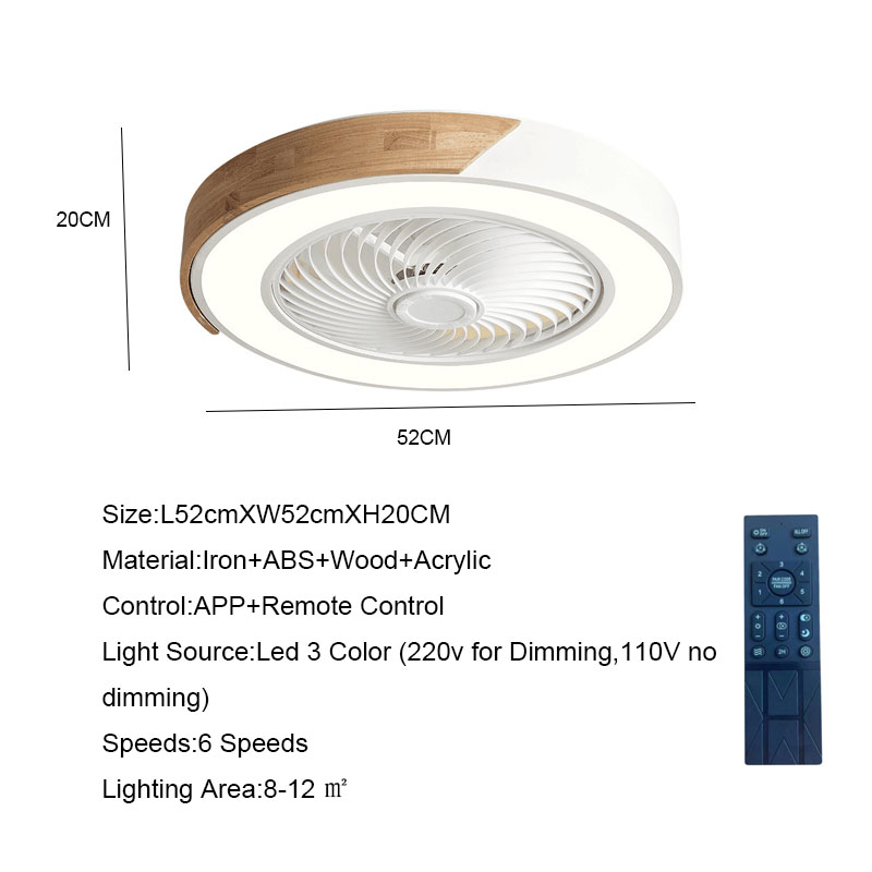Ventilatore da soffitto da 52  - Ceiling Fan With Remote Control Reversible recensione e prezzo