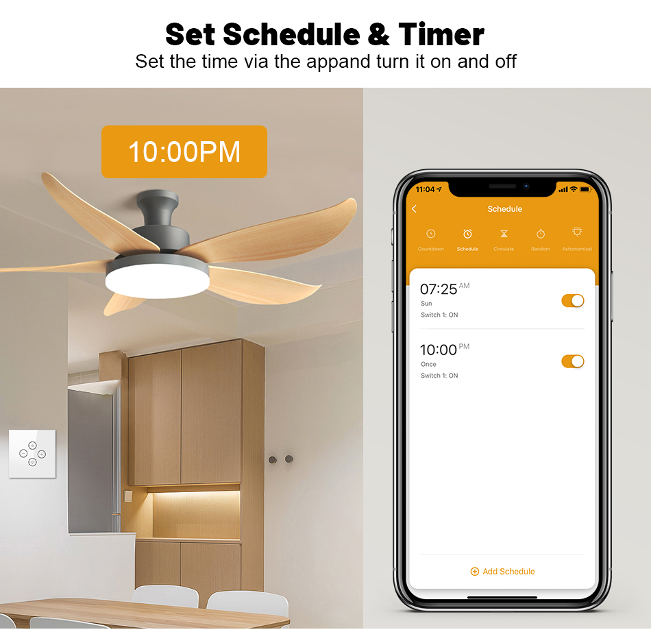 Interruttore intelligente dell - Smart Ceiling Fan Alexa Wifi recensione e prezzo