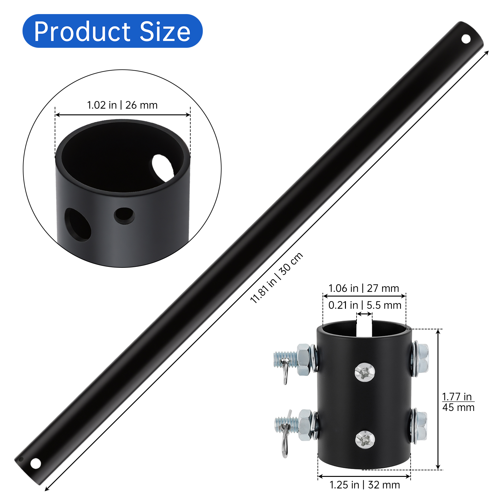 Asta di prolunga per ventilato - Ceiling Fan Downrod 24 Inch recensione e prezzo