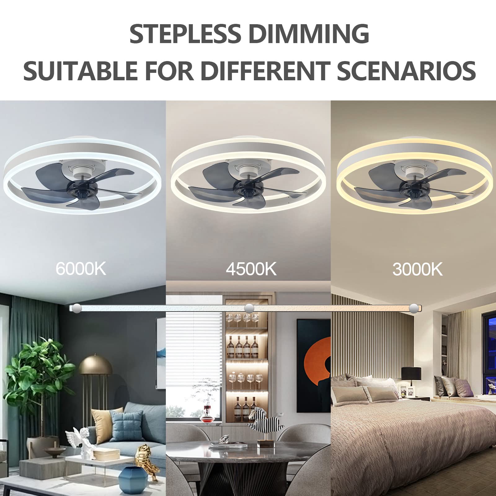 Ventilatore da soffitto modern - Ceiling Fan With Remote Control Reversible recensione e prezzo