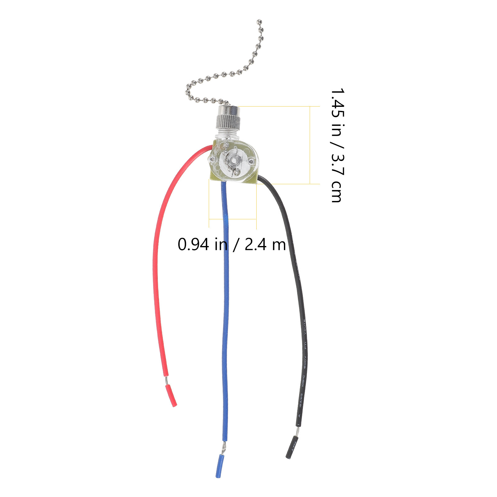 2 pezzi di interruttori a cate - Ceiling Fan Pull Chain Switch recensione e prezzo