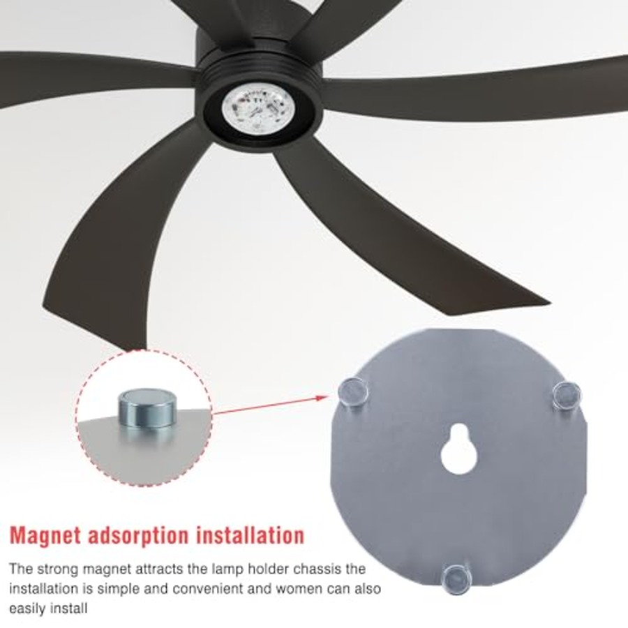 BeVisible N Glow Kit di Illumi - Ceiling Fan Light Kit Replacement recensione e prezzo