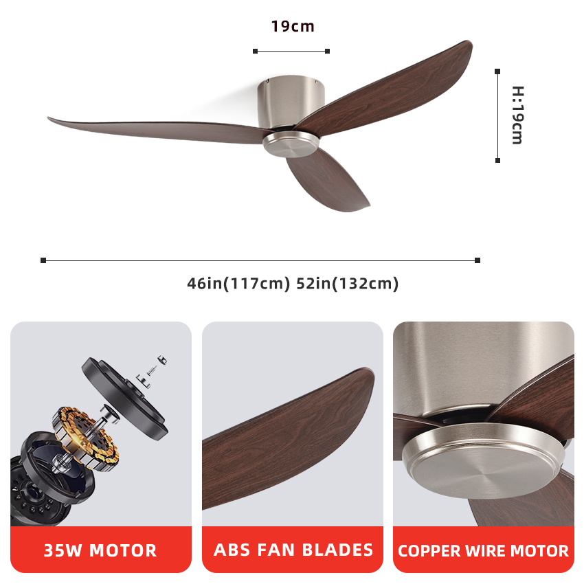 FUMANJIA Ventilatore da soffit - Ceiling Fan With Remote Control Reversible recensione e prezzo