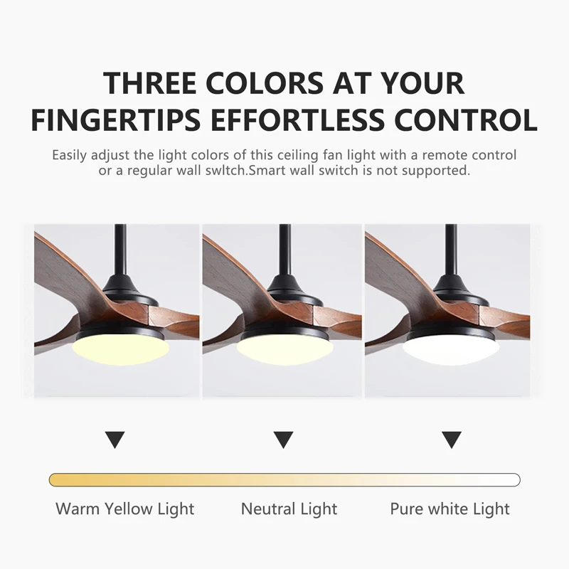 Ventilatore da soffitto con te - Ceiling Fan Led 3 Blade Modern recensione e prezzo