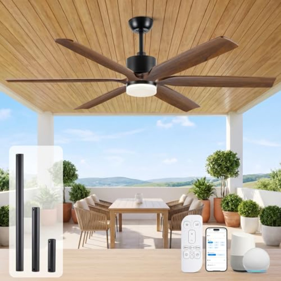 Ventilatore da soffitto per es - Ceiling Fan Outdoor Damp Rated recensione e prezzo
