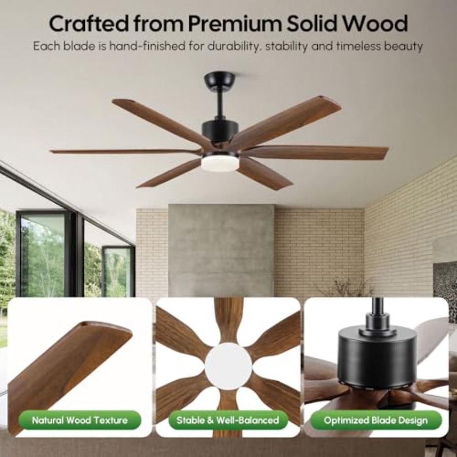 Ventilatore da soffitto per es - Ceiling Fan Outdoor Damp Rated recensione e prezzo