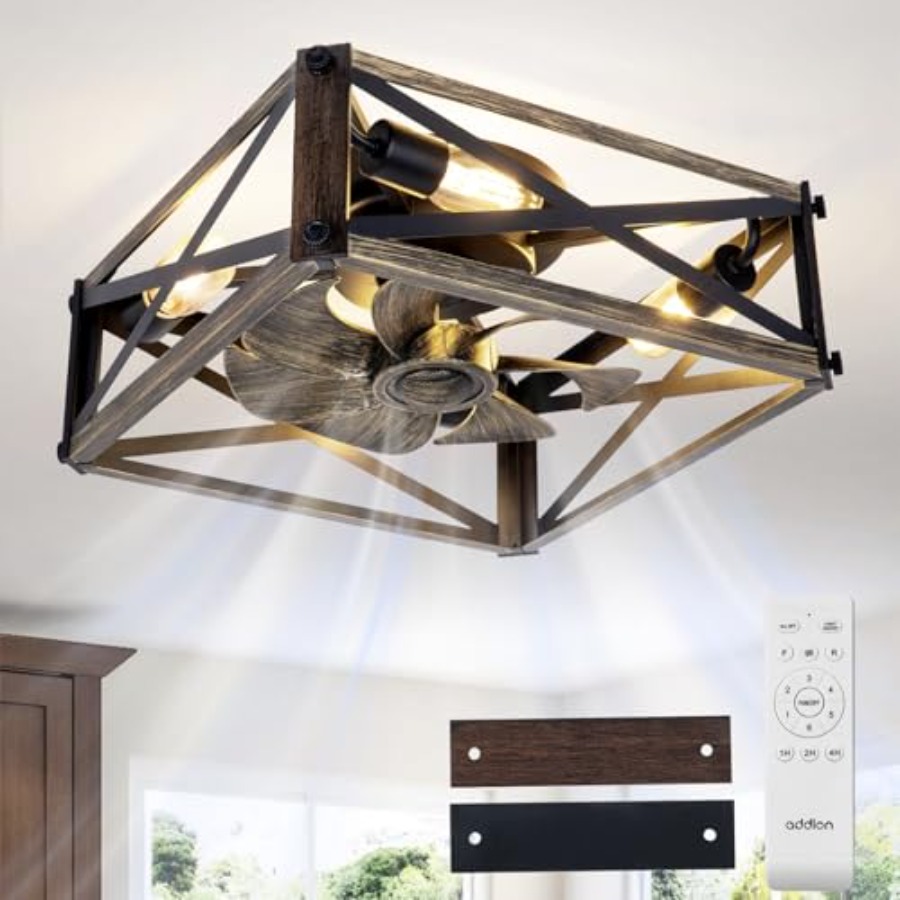 Ventilatori da soffitto a bass - Ceiling Fan Low Profile Flush Mount recensione e prezzo