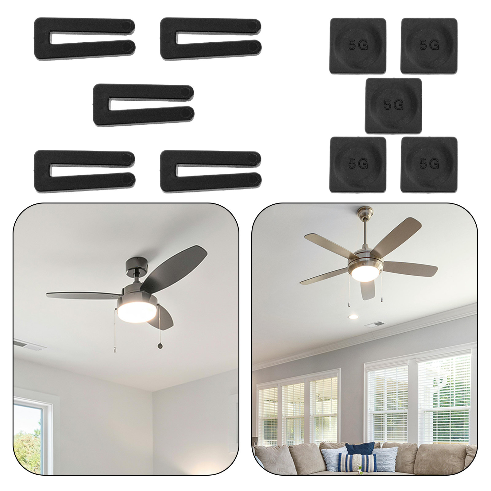 5 Set di Clip per Bilanciament - Ceiling Fan Blade Balancing Kit recensione e prezzo