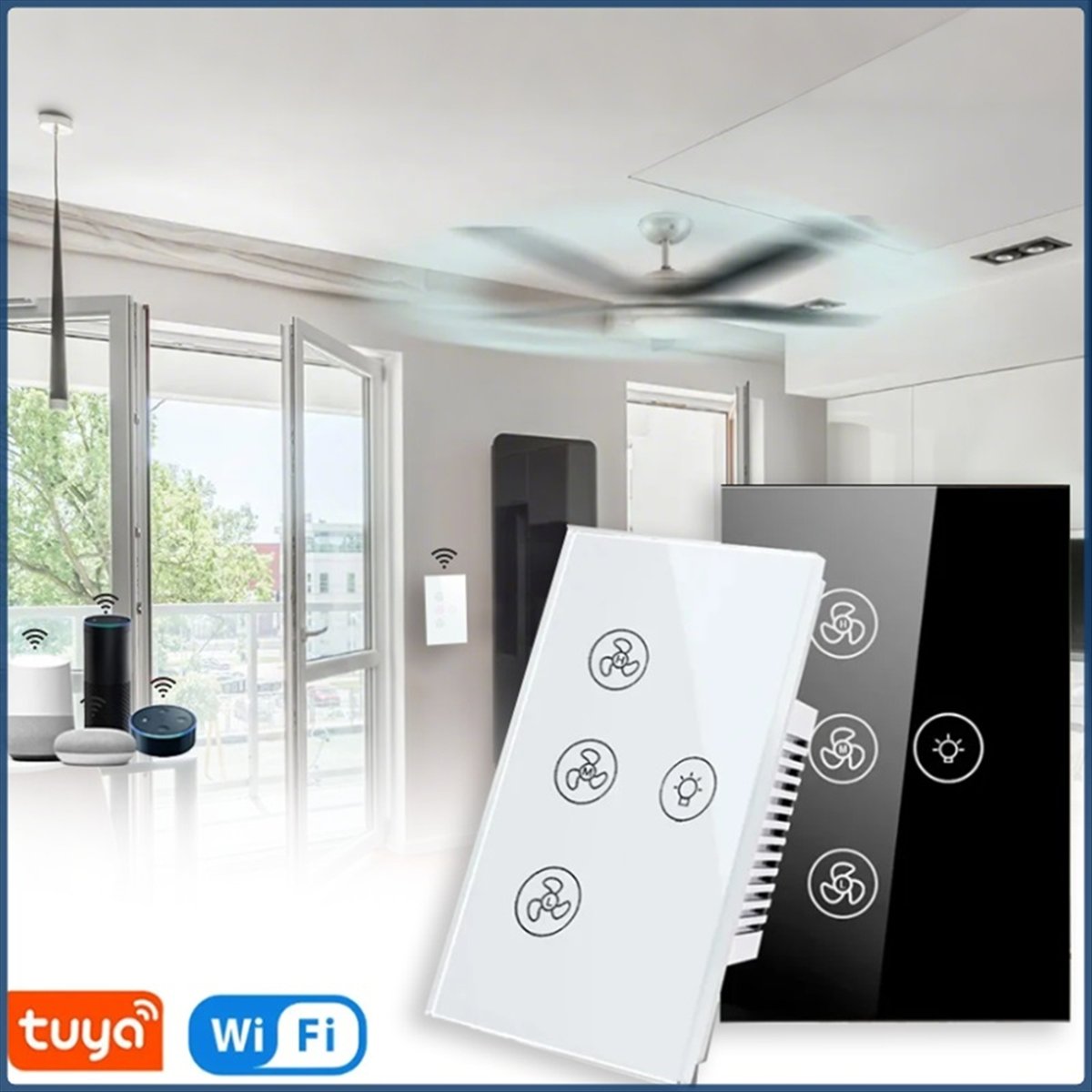 【Novità!】 Interruttore Intelli - Smart Ceiling Fan Alexa Wifi recensione e prezzo