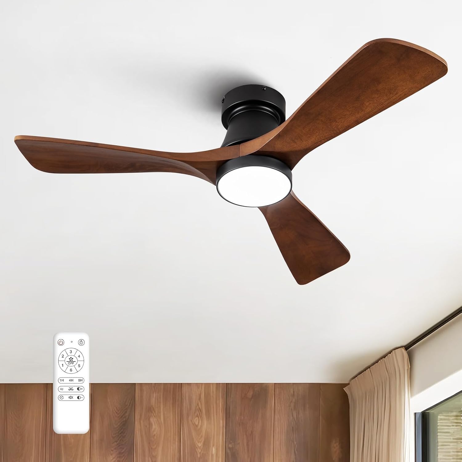 Ventilatore da soffitto modern - Ceiling Fan With Remote Control Reversible recensione e prezzo
