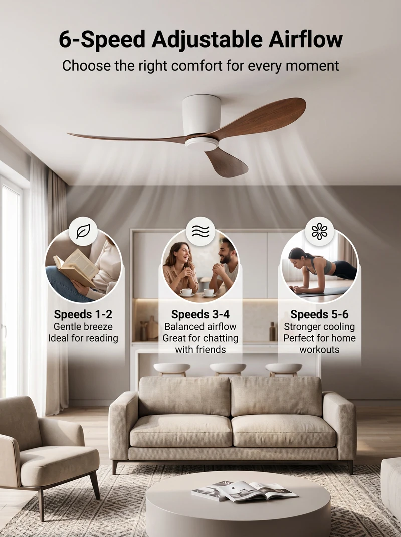 Ventilatore da soffitto a bass - Ceiling Fan Dc Motor 52 Inch recensione e prezzo