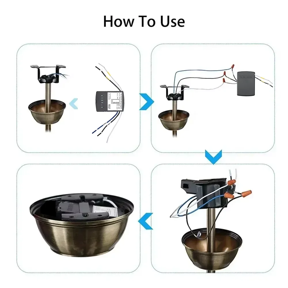Telecomando WiFi EWelink per V - Ceiling Fan With Remote Control Reversible recensione e prezzo