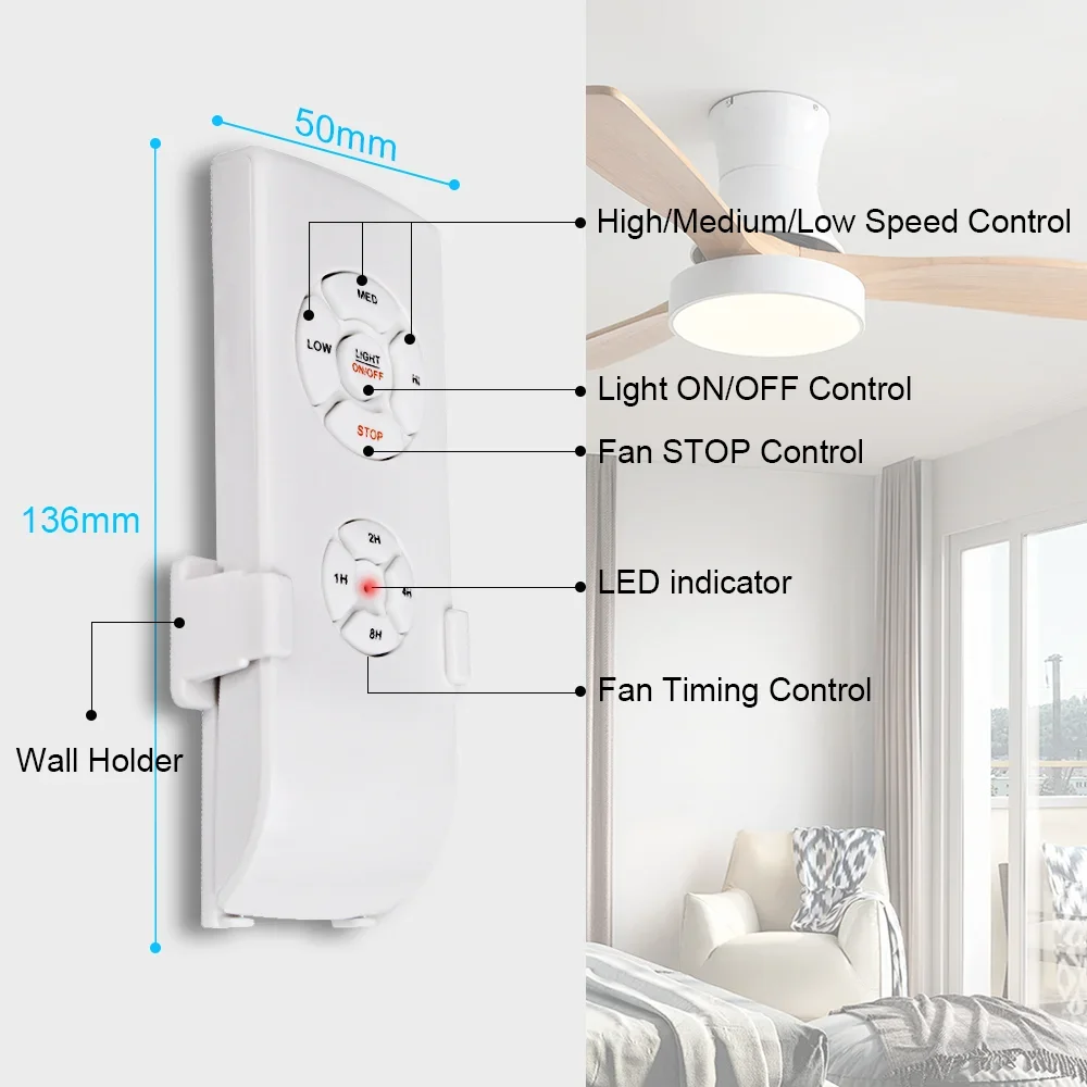 Telecomando WiFi EWelink per V - Ceiling Fan With Remote Control Reversible recensione e prezzo