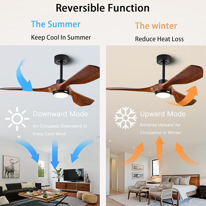 Ventilatore da Soffitto in Leg - Ceiling Fan Dc Motor 52 Inch recensione e prezzo