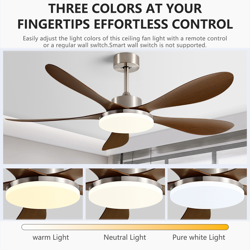 Ventilatore da soffitto a 5 pa - Ceiling Fan With Remote Control Reversible recensione e prezzo