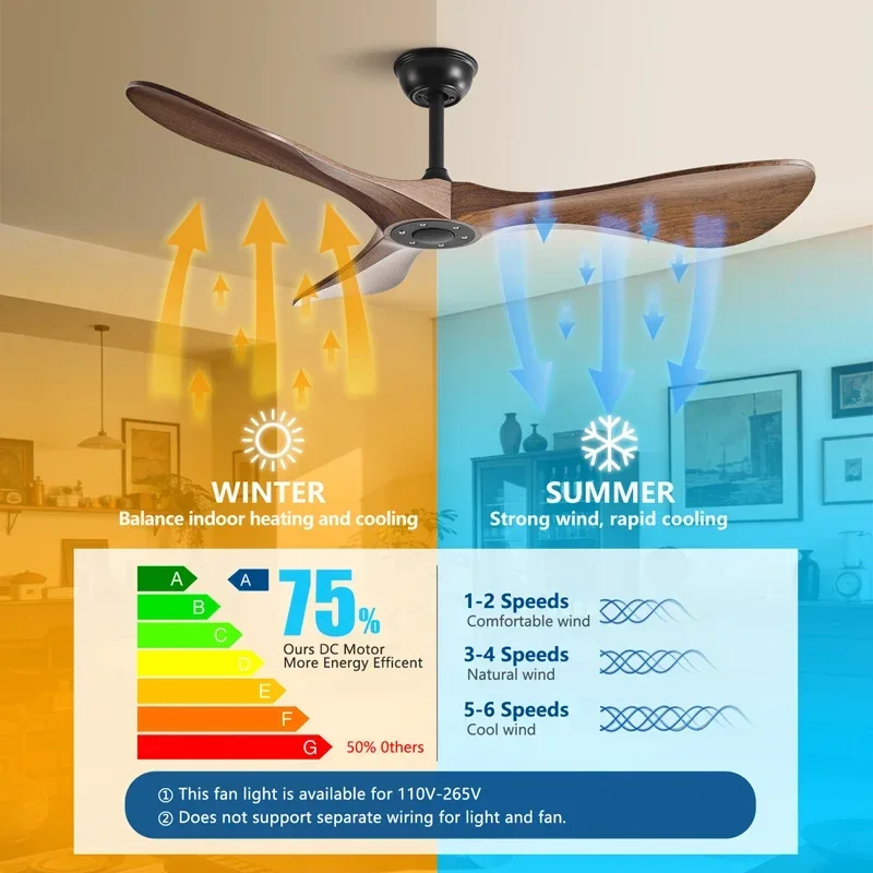 Ventilatore da soffitto con mo - Smart Ceiling Fan With Light Remote recensione e prezzo