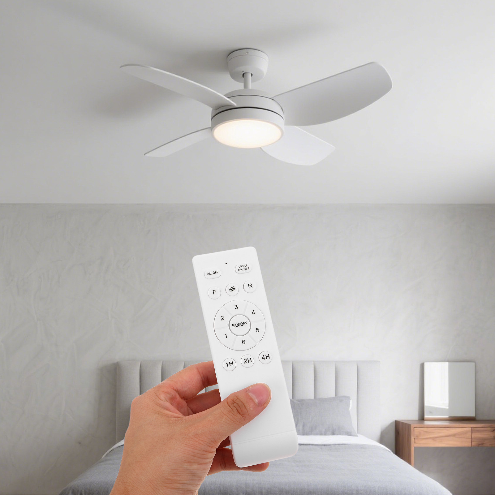 Telecomando Universale per Ven - Ceiling Fan With Remote Control Reversible recensione e prezzo