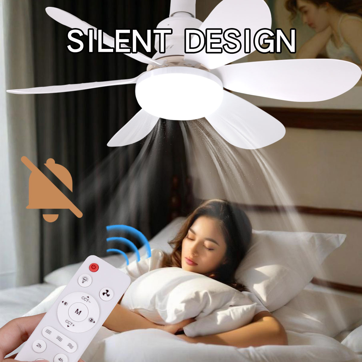 Ventilatore da soffitto a 6 pa - Ceiling Fan Led 3 Blade Modern recensione e prezzo