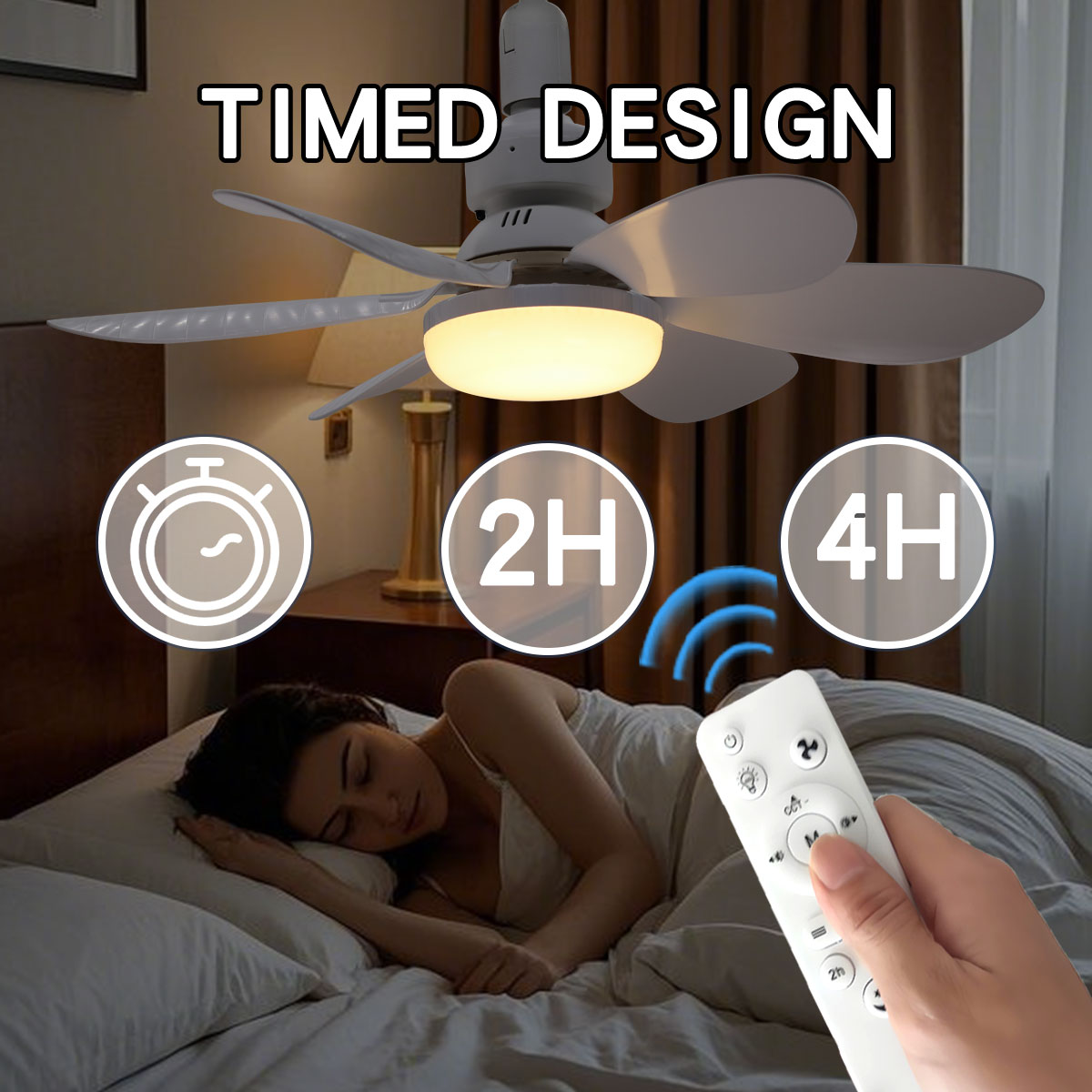 Ventilatore da soffitto a 6 pa - Ceiling Fan Led 3 Blade Modern recensione e prezzo