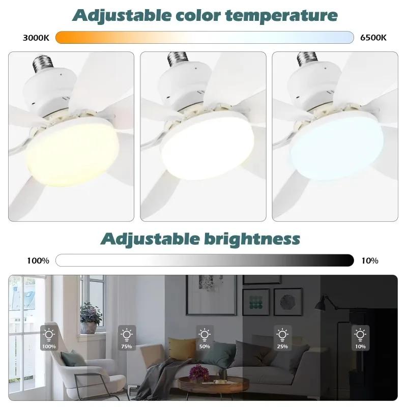 Ventilatore da soffitto 30W/40 - Ceiling Fan With Remote Control Reversible recensione e prezzo